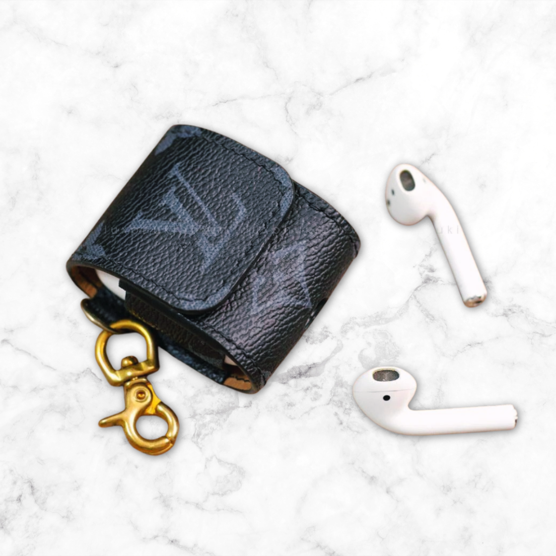 Authentic Louis Vuitton Leather Airpod Case – Limited Edition