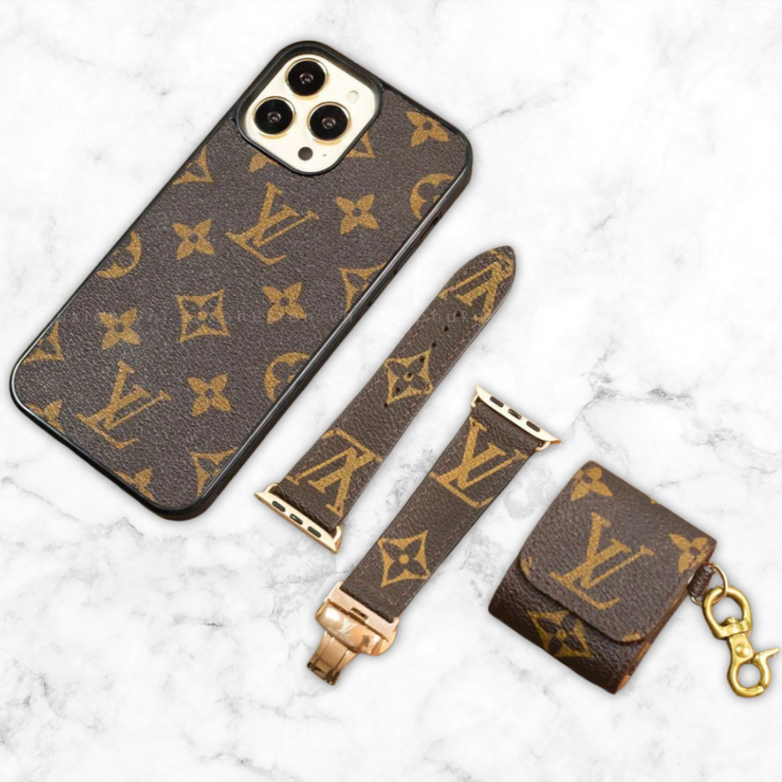 Authentic Louis Vuitton Leather Airpod Case – Limited Edition