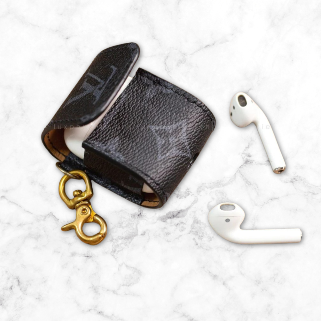 Authentic Louis Vuitton Leather Airpod Case – Limited Edition