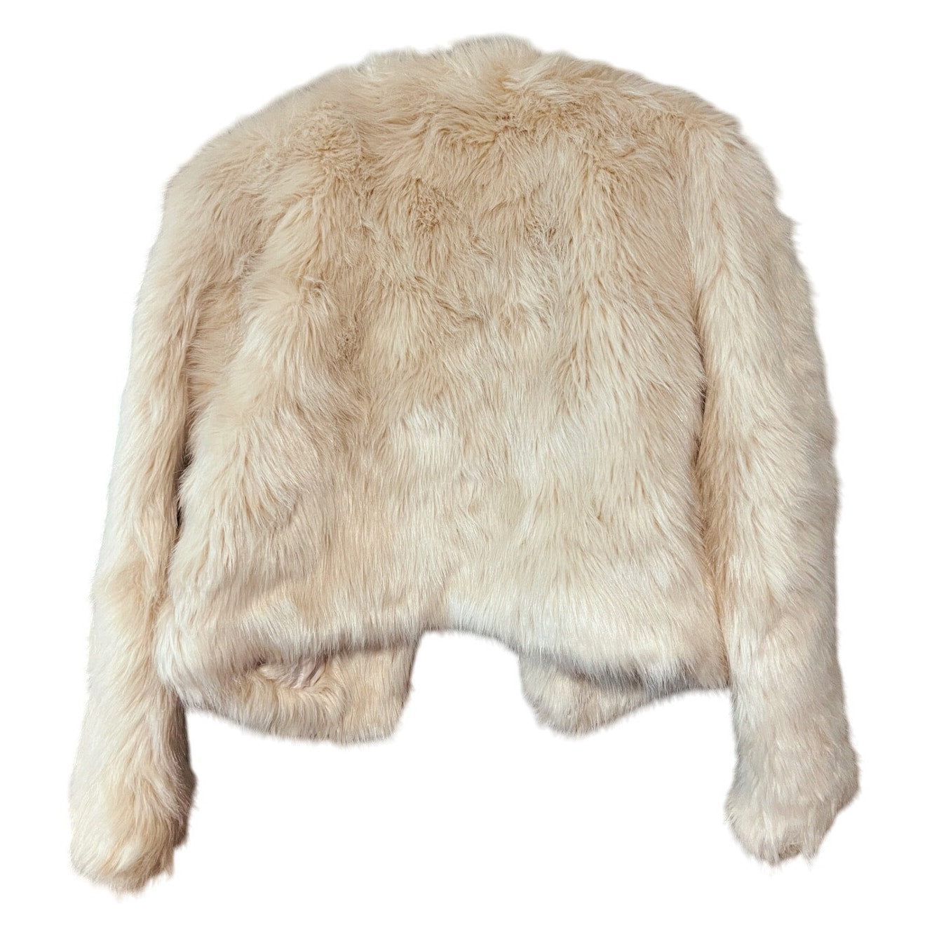 Fashion Nova Cropped Faux Fur Jacket
