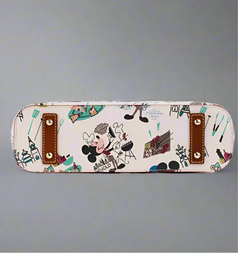 Dooney & Bourke EPCOT International Food & Wine Festival Zippered Tote