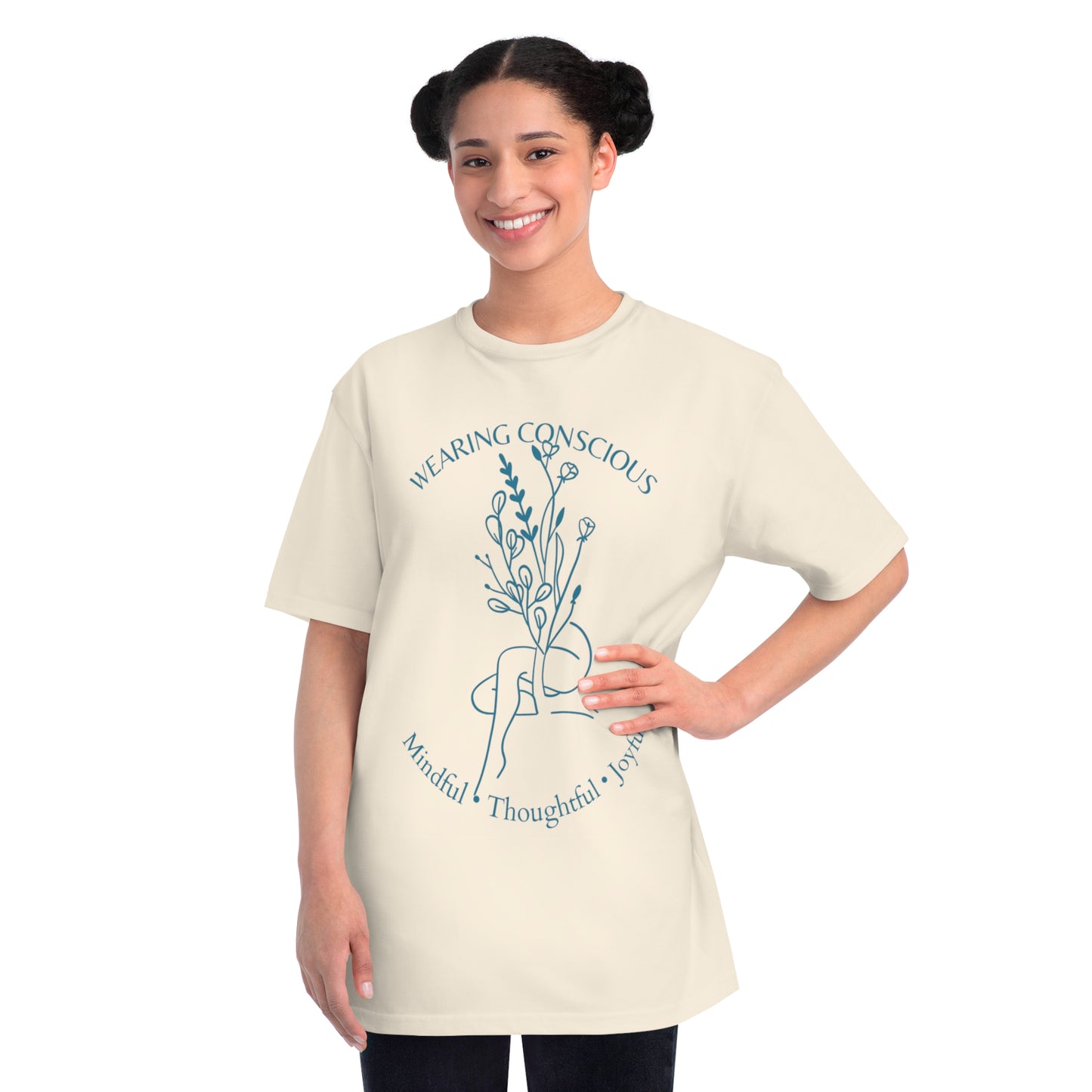 Mindful & Joyful Organic Unisex T-Shirt