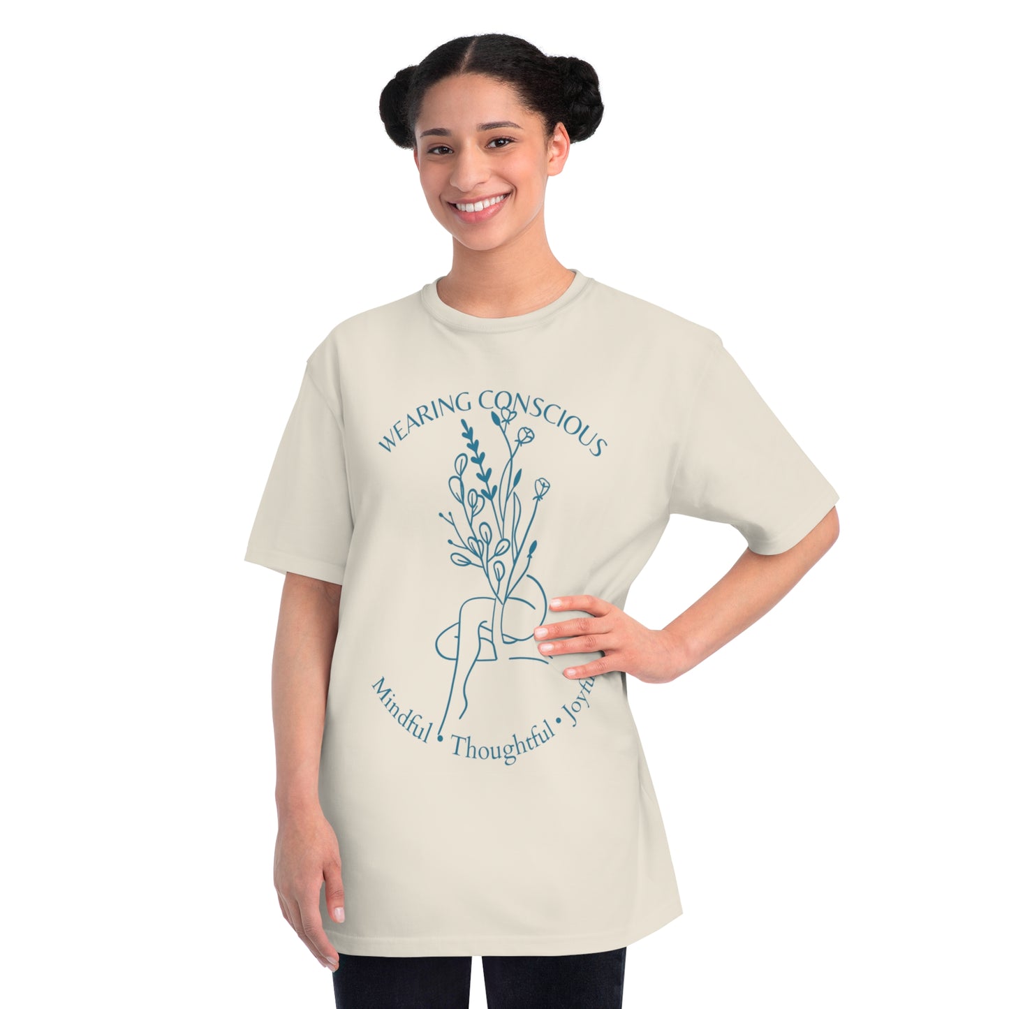 Mindful & Joyful Organic Unisex T-Shirt