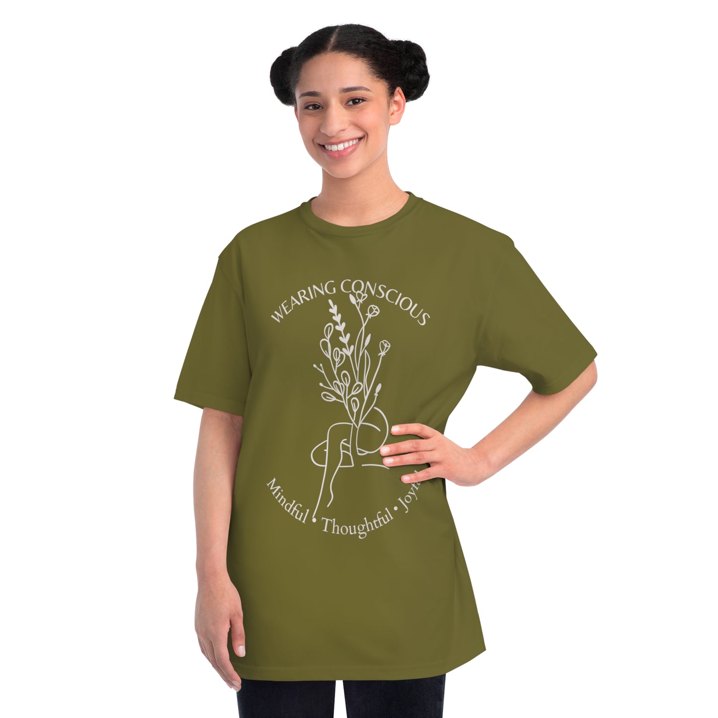 Mindful & Joyful Organic Unisex T-Shirt