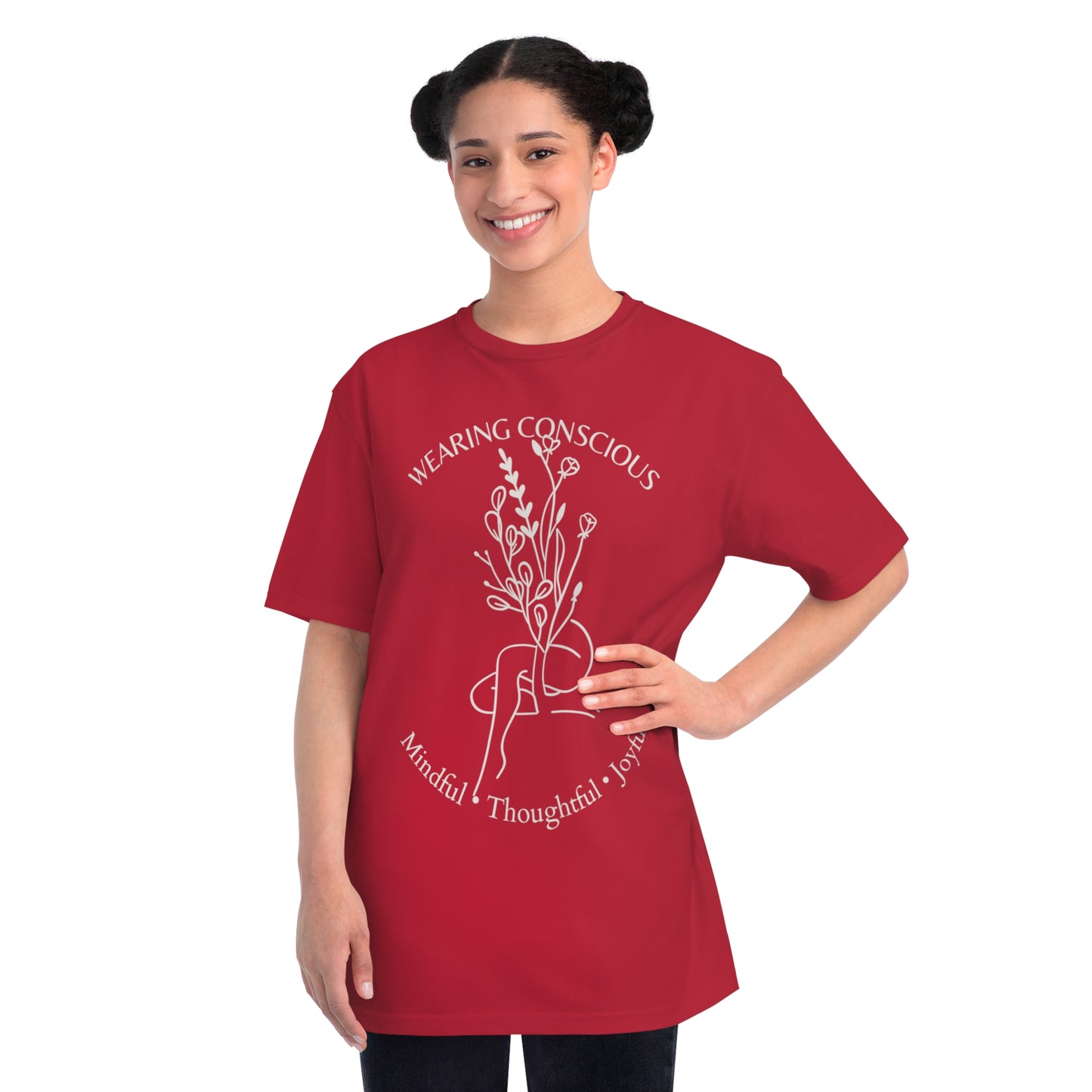 Mindful & Joyful Organic Unisex T-Shirt