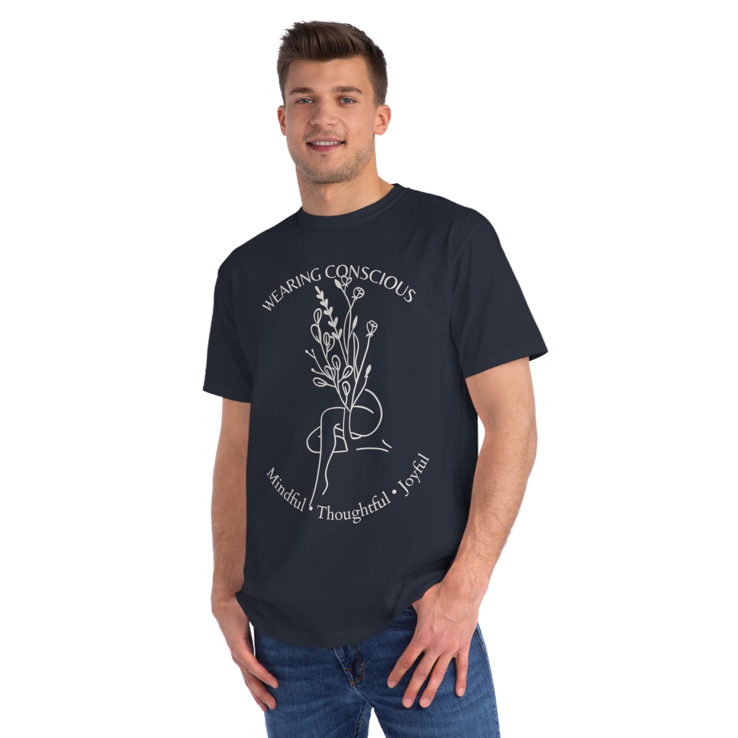Mindful & Joyful Organic Unisex T-Shirt
