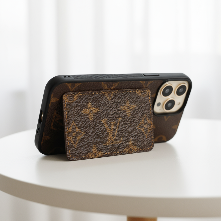 Authentic Louis Vuitton Upcycled Canvas iPhone Card Case – Made-to-Order