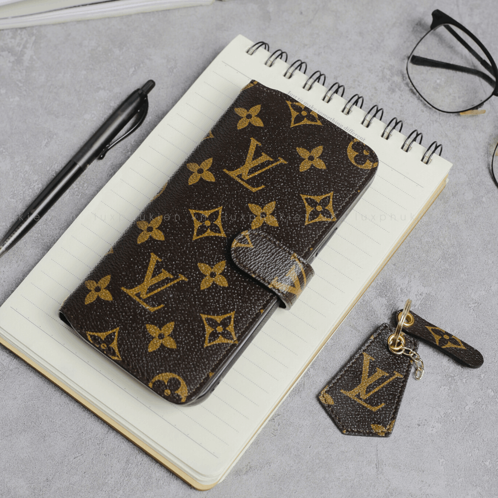 Authentic Louis Vuitton Upcycled Canvas iPhone Wallet Case – Custom Made to Order