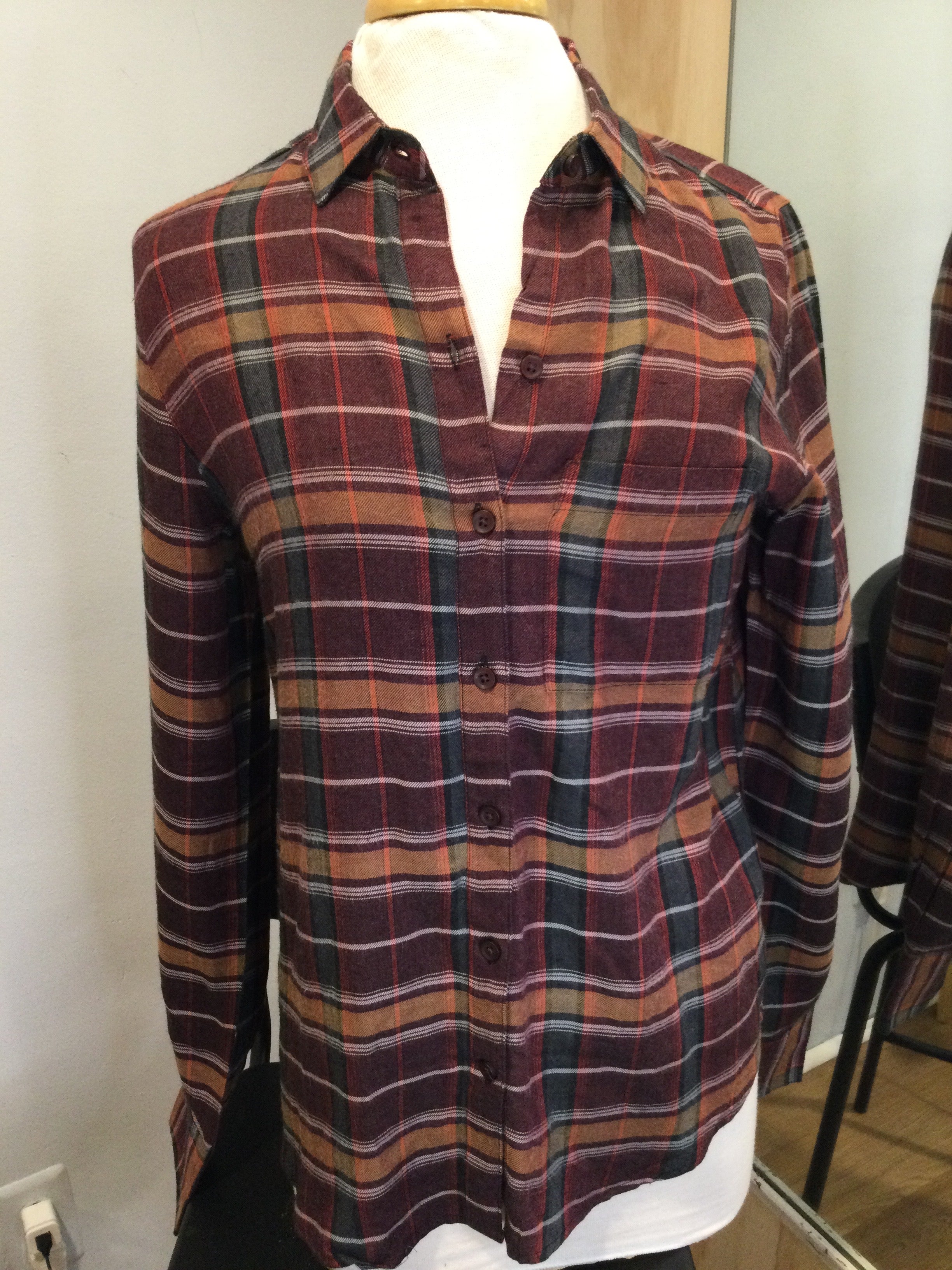 Charley Plaid Button Down – Multiple Colors Available