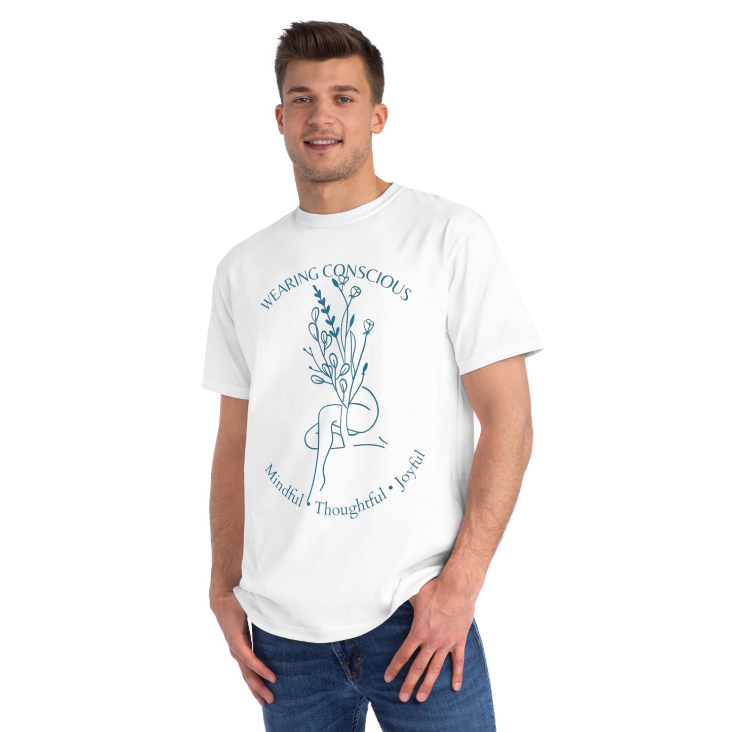 Mindful & Joyful Organic Unisex T-Shirt