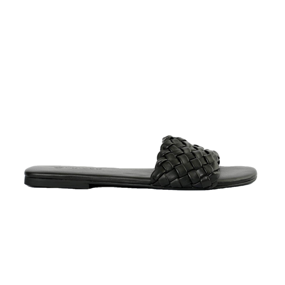 Emma Flat leather Sandals-2