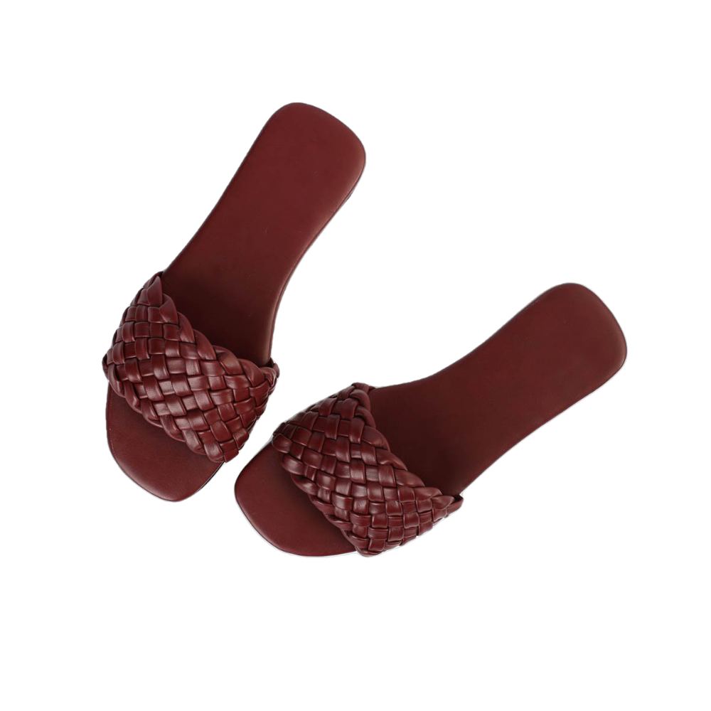 Emma Flat leather Sandals-5