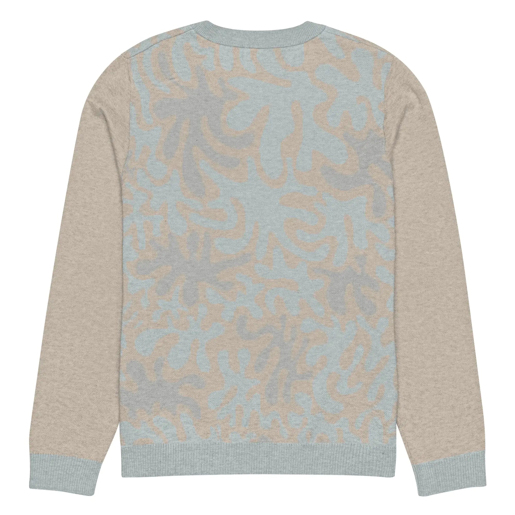 Coral Sands Knit Crew - Sustainable Ocean-Inspired Men's Sweater with 4ocean Partnership