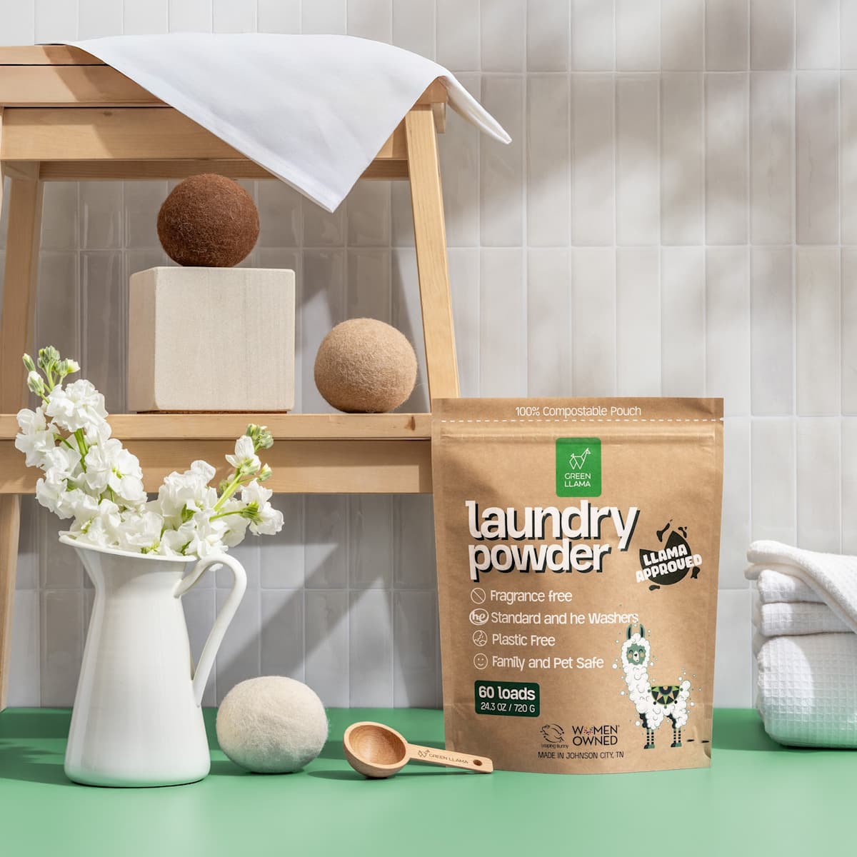 Green Llama Eco-Friendly Laundry Starter Kit