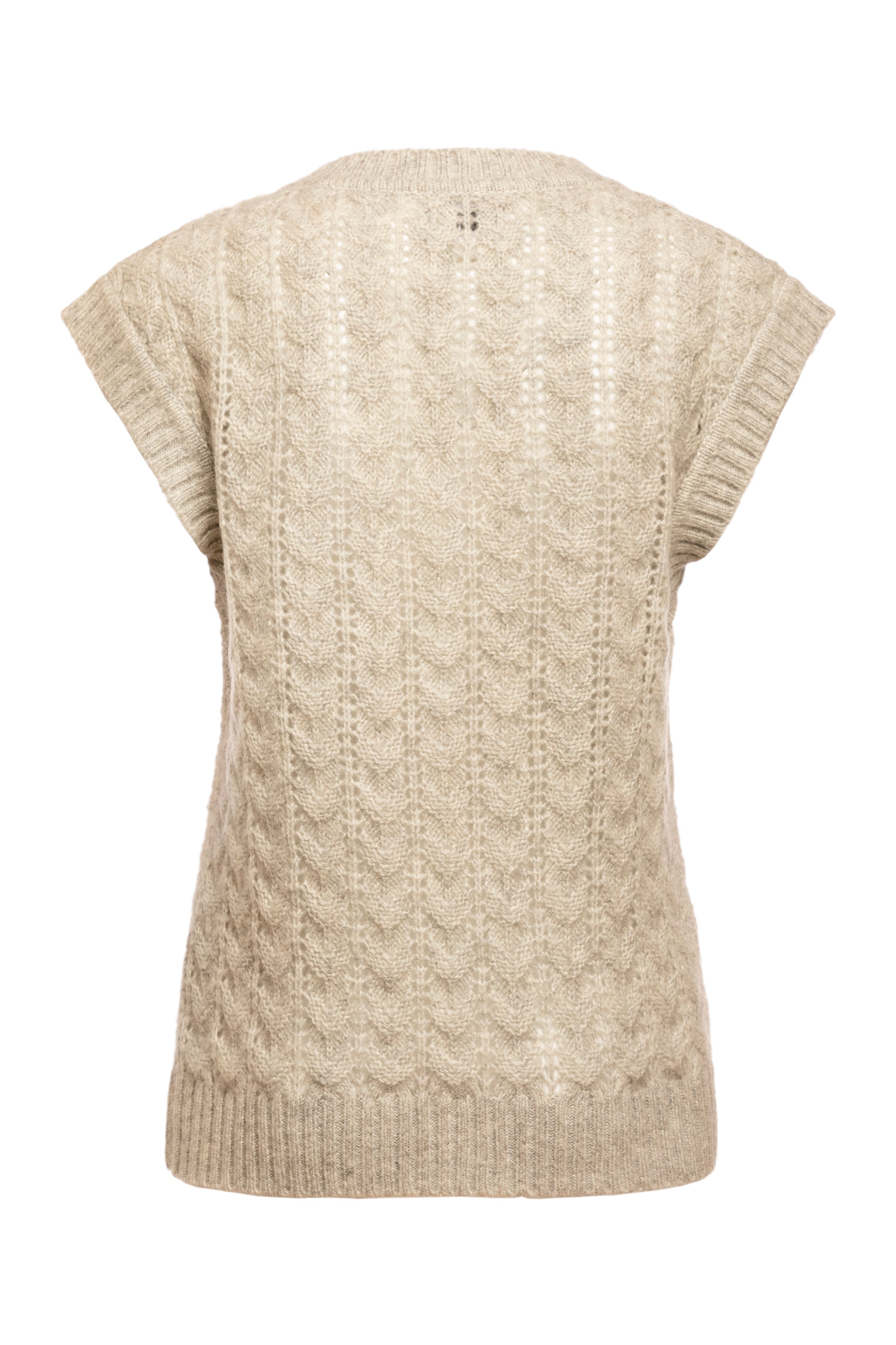 Cashmere & Silk Luxury Aquamarine Sweater Vest