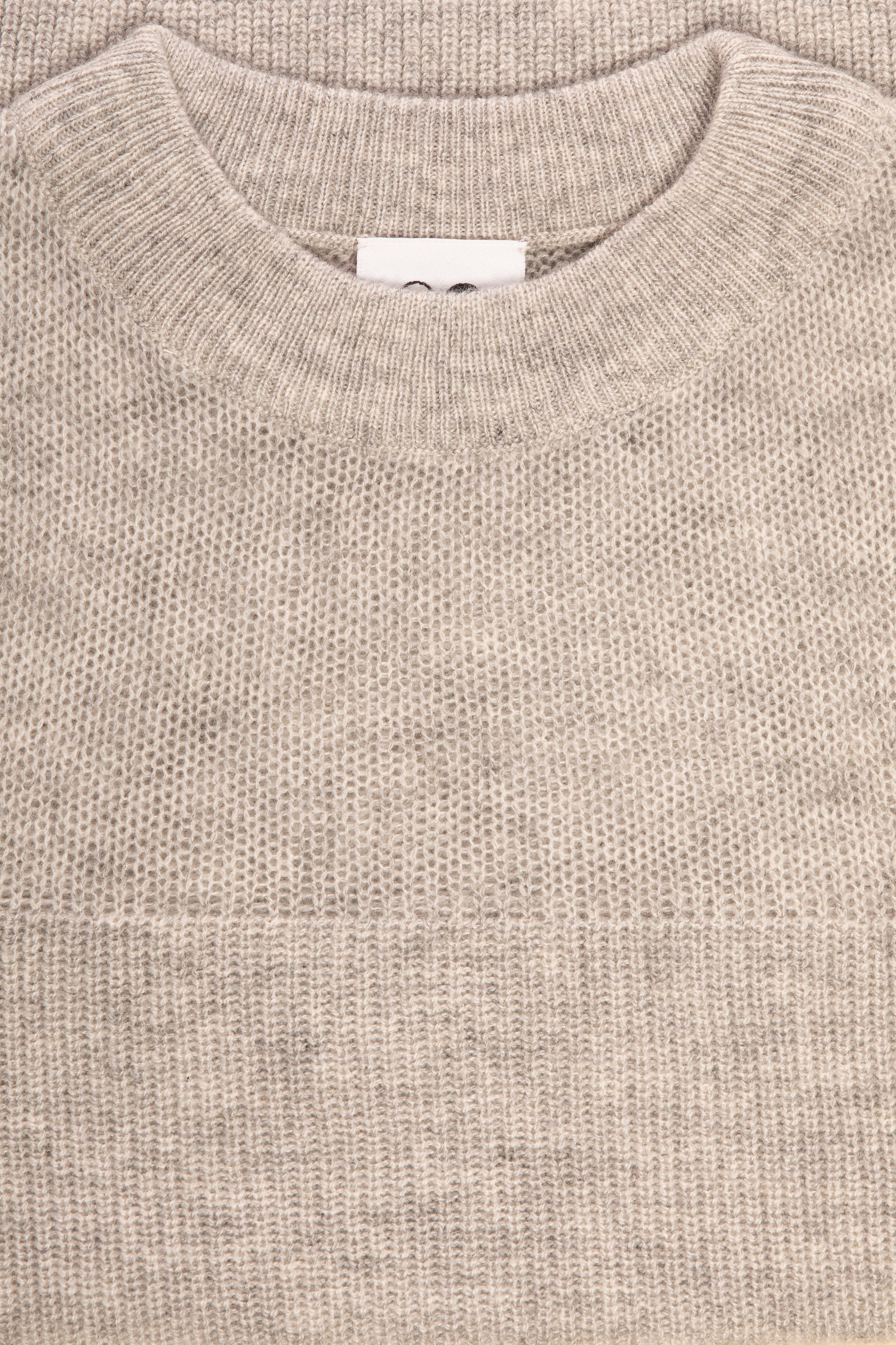 Coral Sleeveless Block Intarsia Top