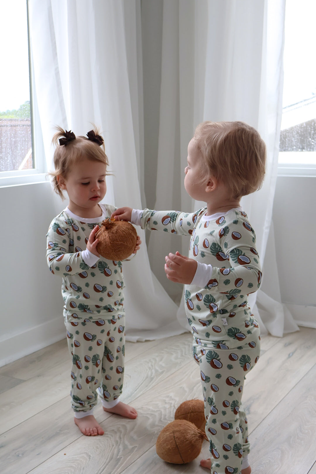 Coconut Baby Bamboo Pajama Set