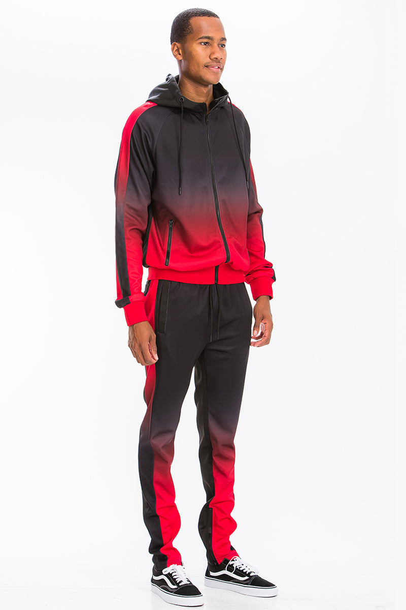 Ombre Hooded Suit-4