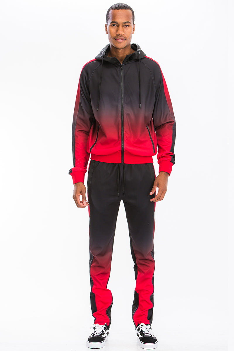 Ombre Hooded Suit-5