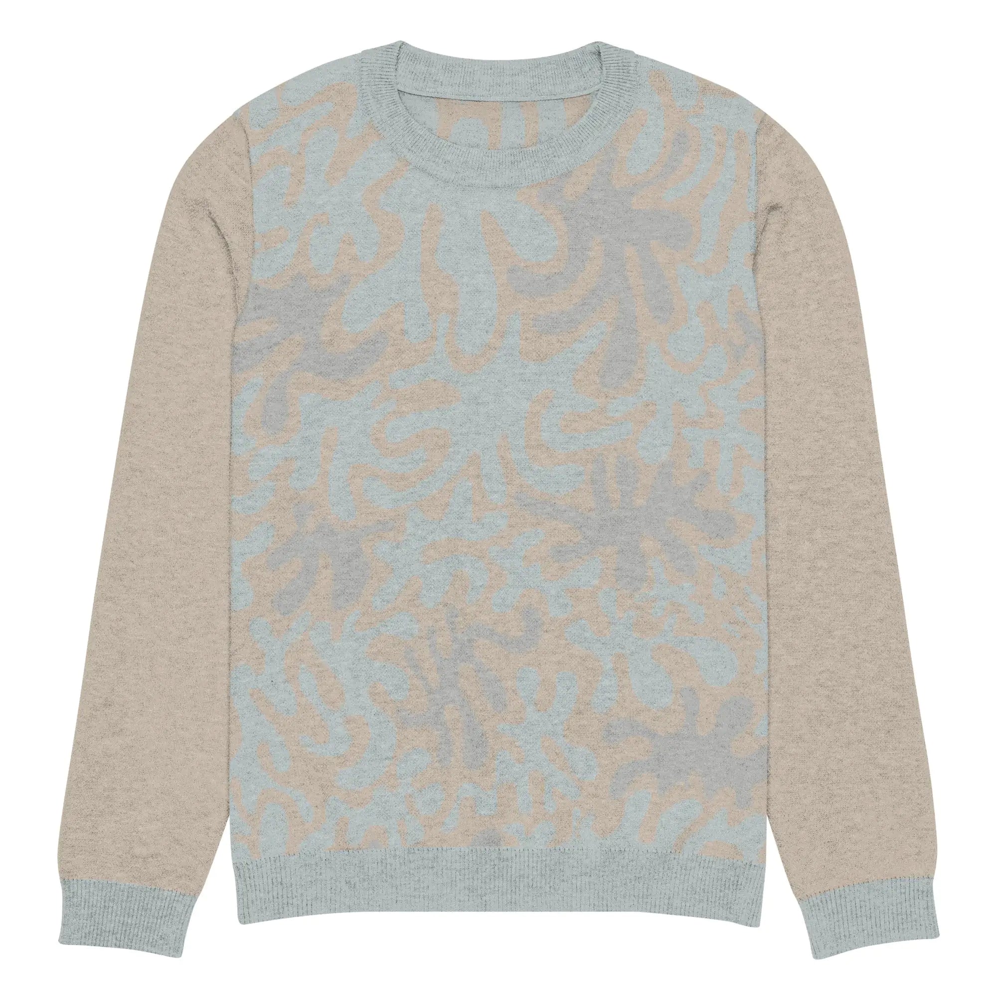 Coral Sands Knit Crew - Sustainable Ocean-Inspired Men's Sweater with 4ocean Partnership