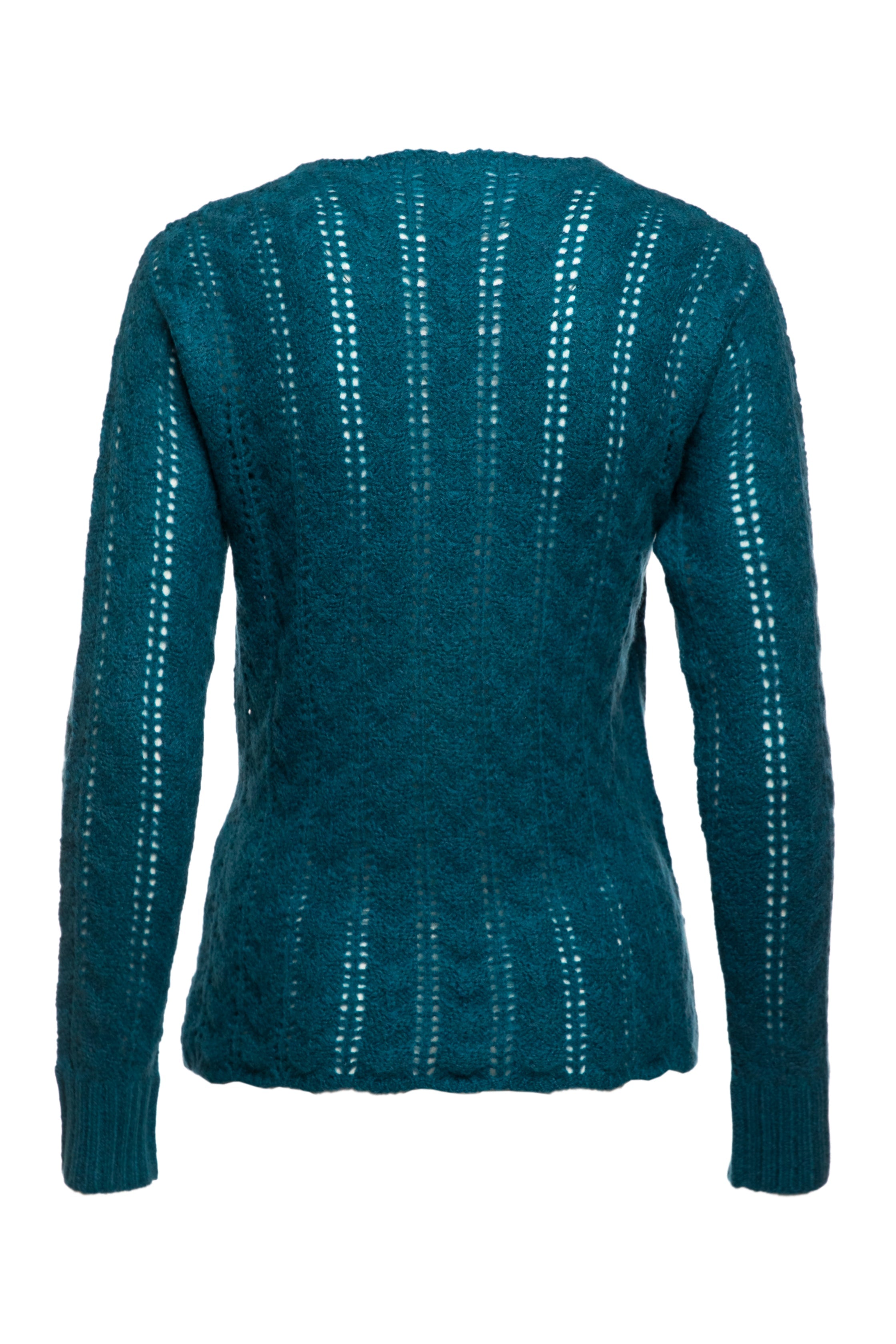 Cashmere + Silk Garnet Wrap Sweater