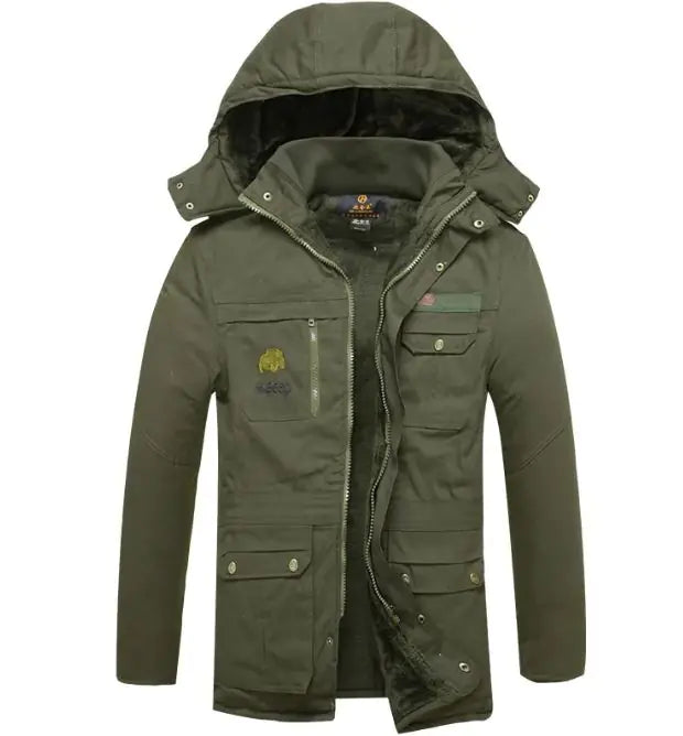 The Gale Windproof Cold-Resistant Cotton-Padded Jacket
