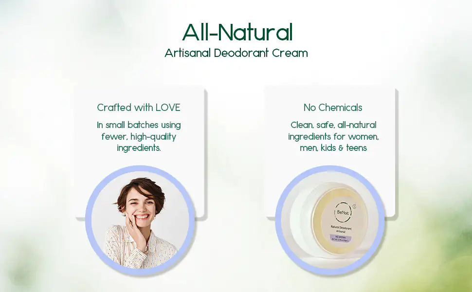 Vegan Deodorant Cream – 1.76 Oz