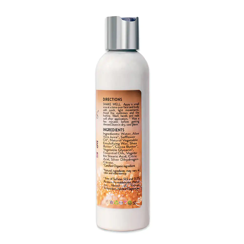 Organic Diamond Sparkle Shimmer Body Lotion - All Skin Types
