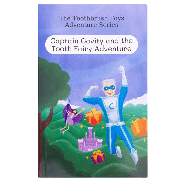Captain Cavity and the Tooth Fairy Book by Toothbrush Toys-1