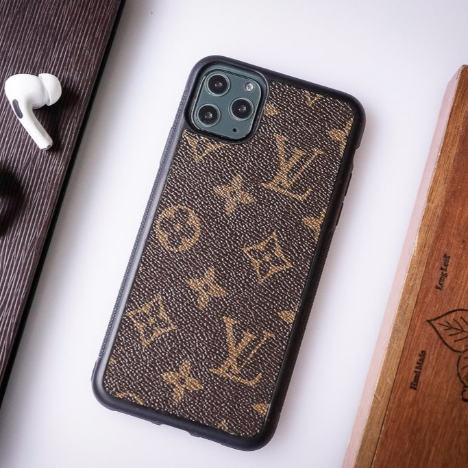 Authentic Upcycled Louis Vuitton Canvas iPhone Case – Handmade to Order