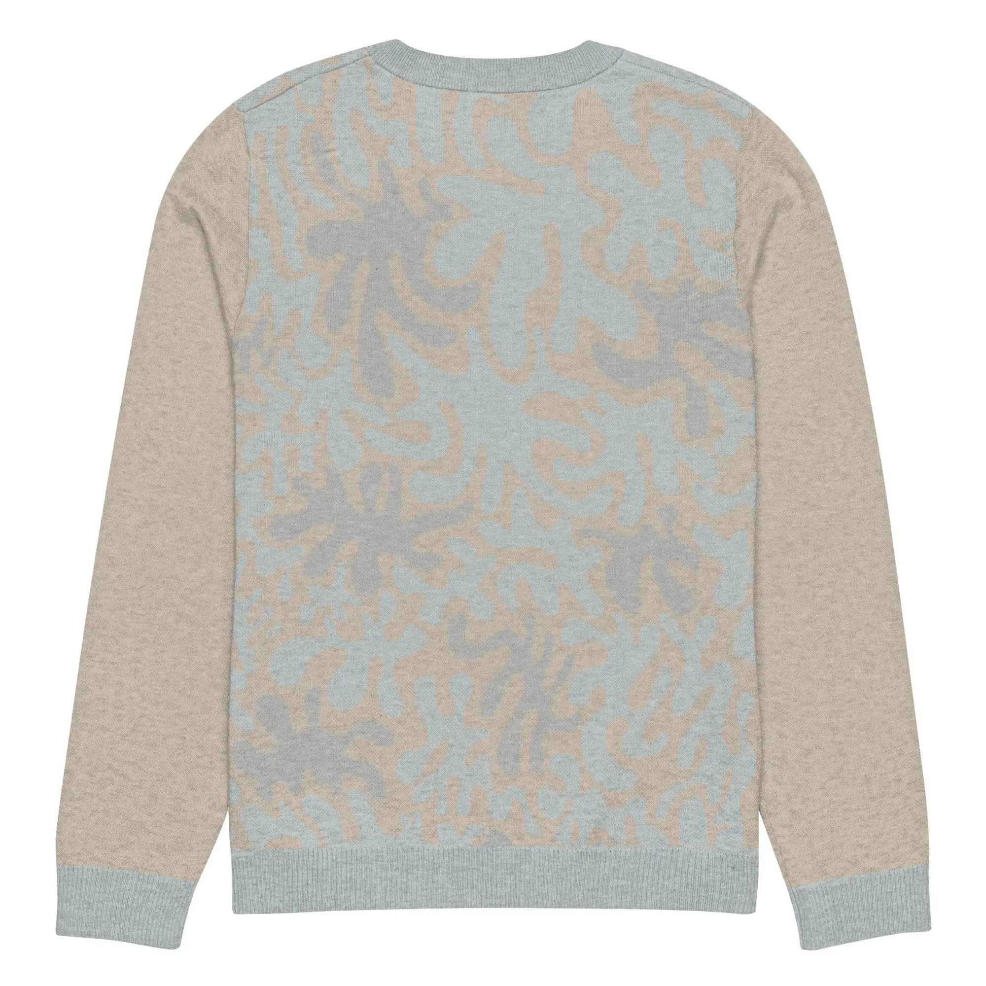 Coral Sands Knit Crew - Sustainable Ocean-Inspired Men's Sweater with 4ocean Partnership
