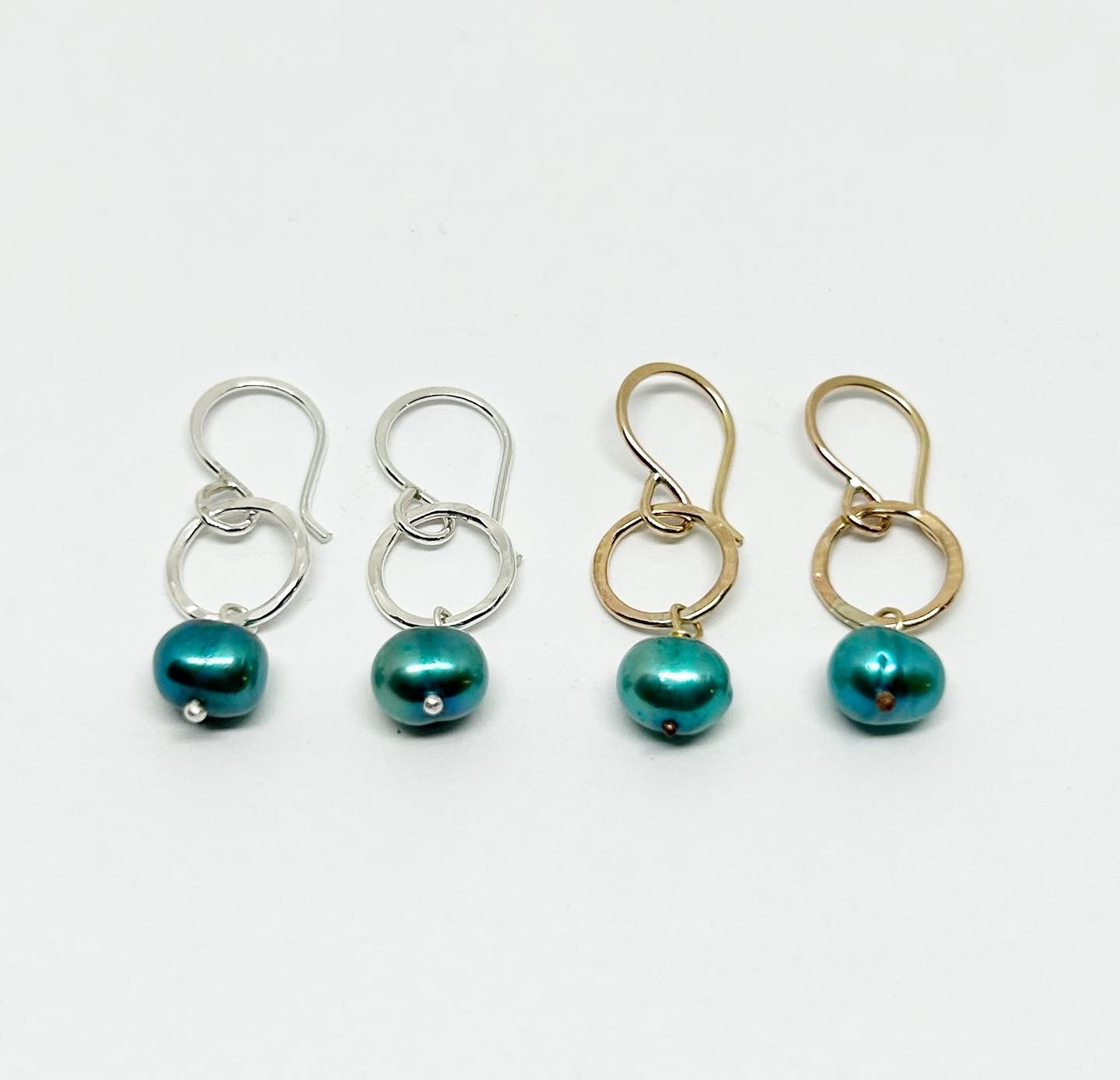 Mermaid Pearl Drop Earrings-6