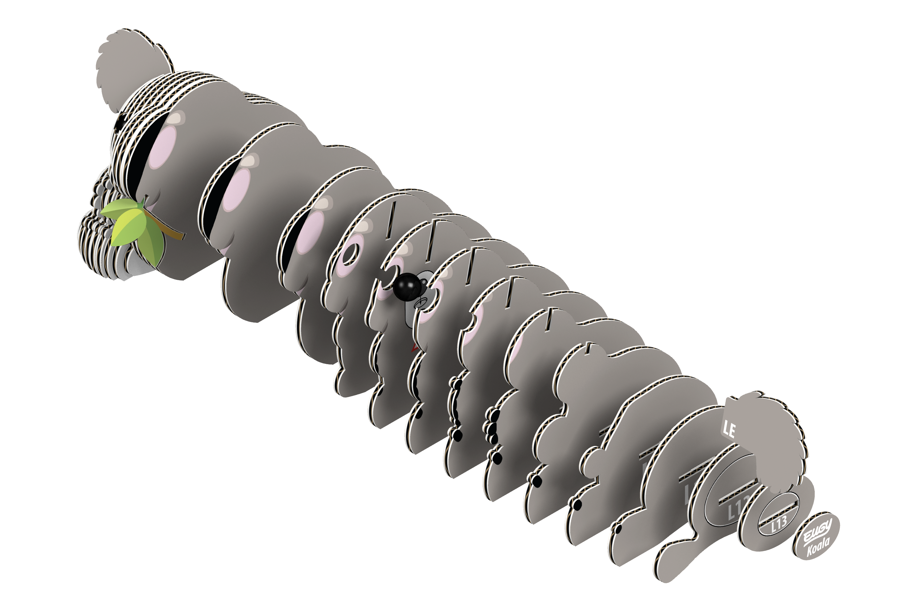 EUGY Koala 3D Puzzle-2