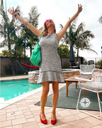 Banana Republic Tweed Style Sleeveless Mini Dress