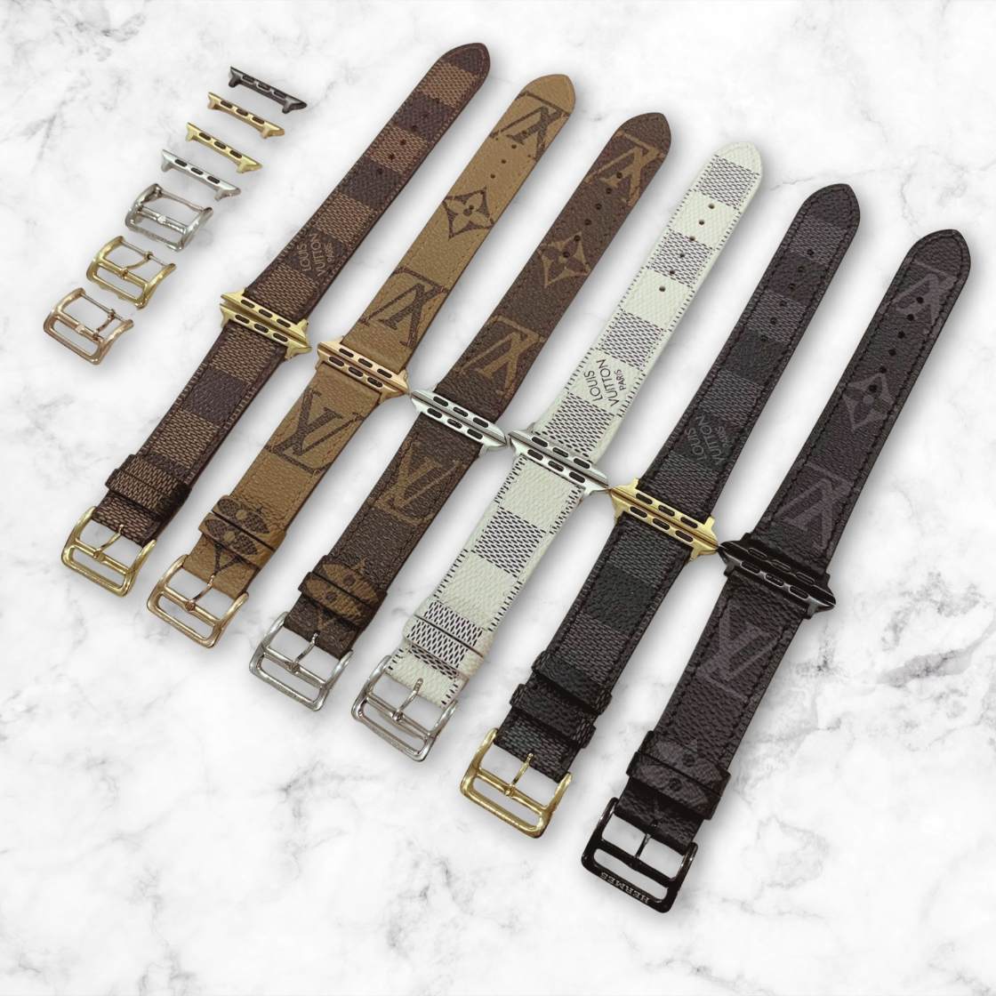 Authentic Louis Vuitton Upcycled Apple Watch Band - Made-to-Order Sustainable Luxury