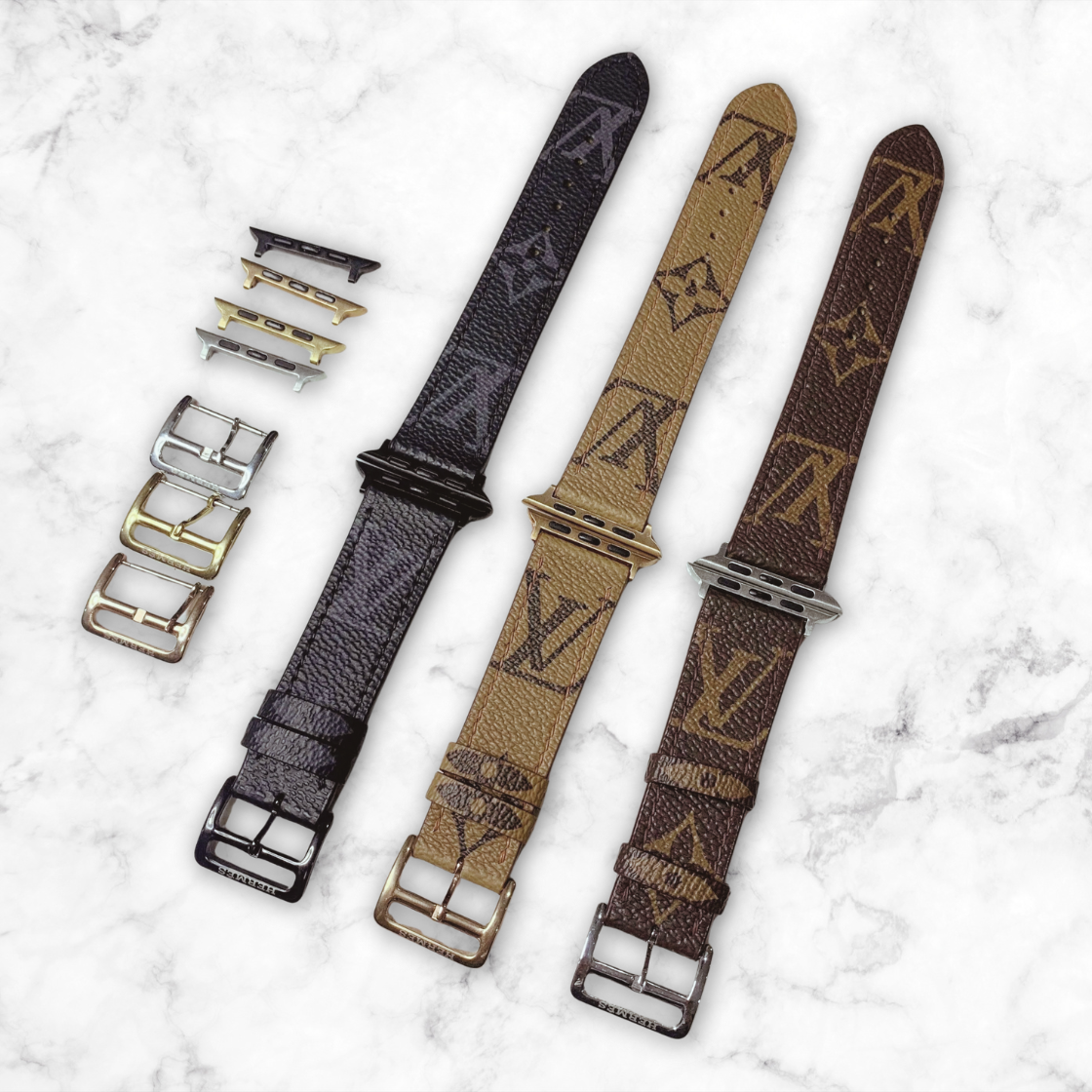 Authentic Louis Vuitton Upcycled Apple Watch Band - Made-to-Order Sustainable Luxury