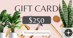 Wearing Conscious Gift Card – Redeemable Site-Wide for All Items