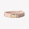 'Baby Pink' - Canvas Dog Collar