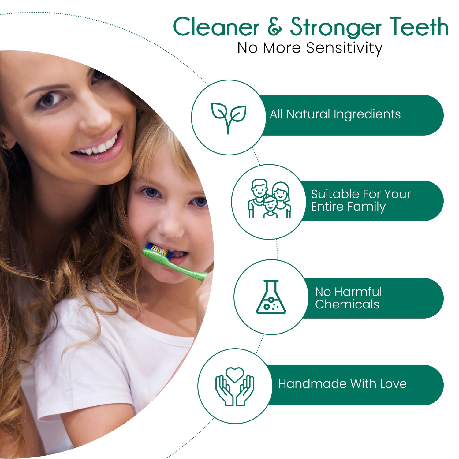 All-Natural Eco-Friendly Tooth Powder – 1.8 Oz