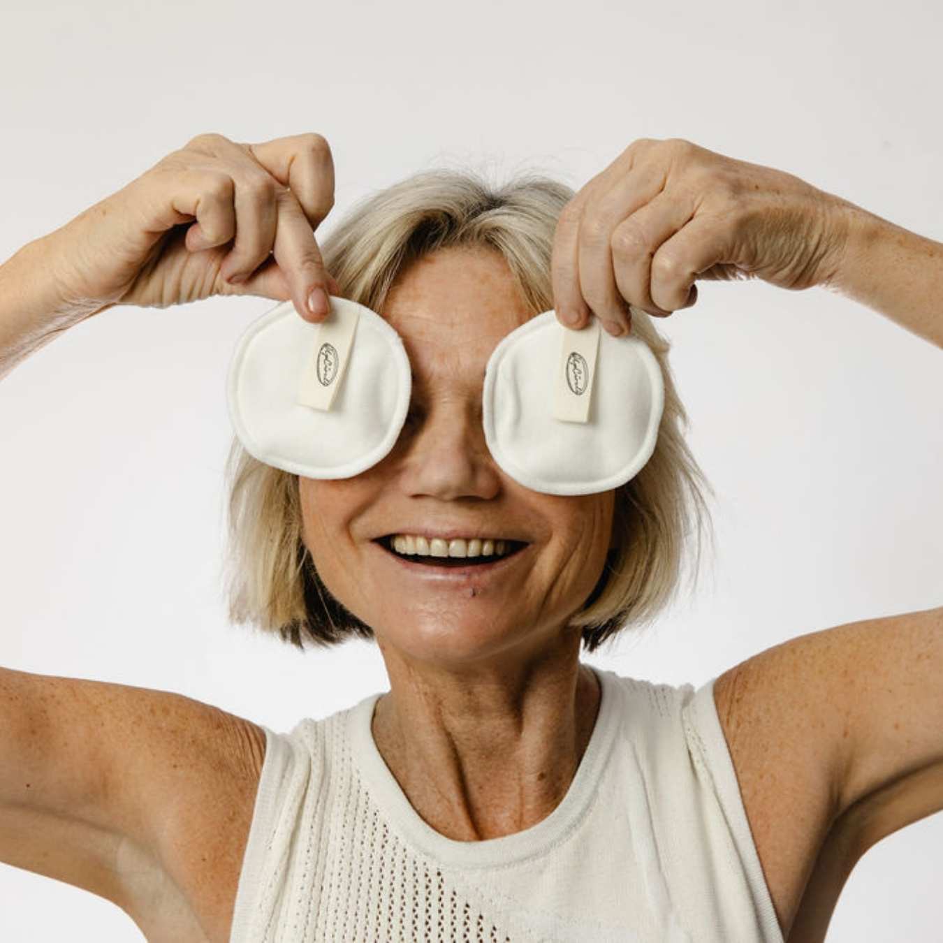 Bamboo + Cotton Plastic-Free Reusable Makeup Pads