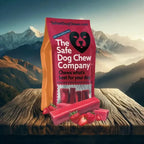 Strawberry Himalayan Yak Chews Long-Lasting Natural Dog Chew