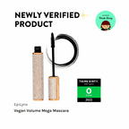 Mega Volume Vegan Smudge-Proof Mascara with Handmade Rhinestone Case