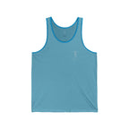Two-Sided Mindful Thoughtful Joyful Athletic Tank - Unisex Fit