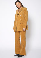 Heaven You Are In 100% Cotton Corduroy Blazer