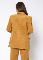 Heaven You Are In 100% Cotton Corduroy Blazer