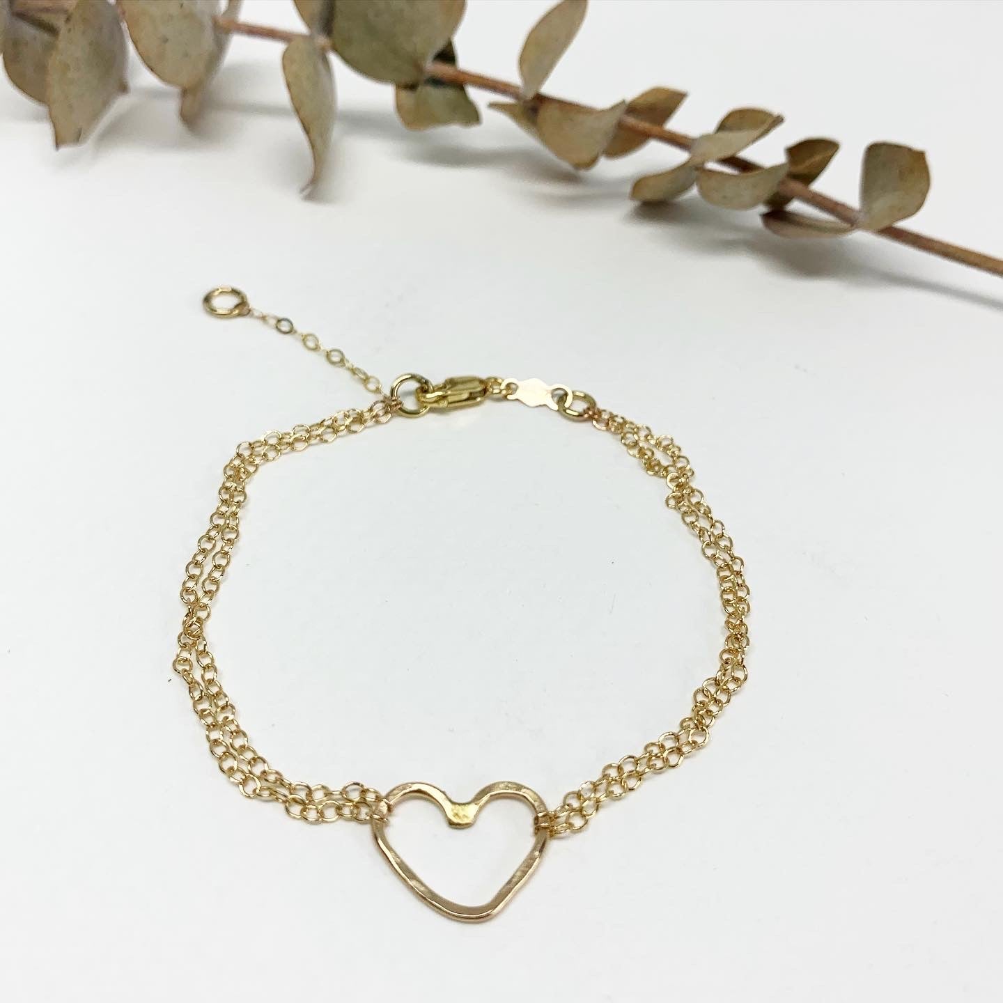 Heart Charm Bracelet-0