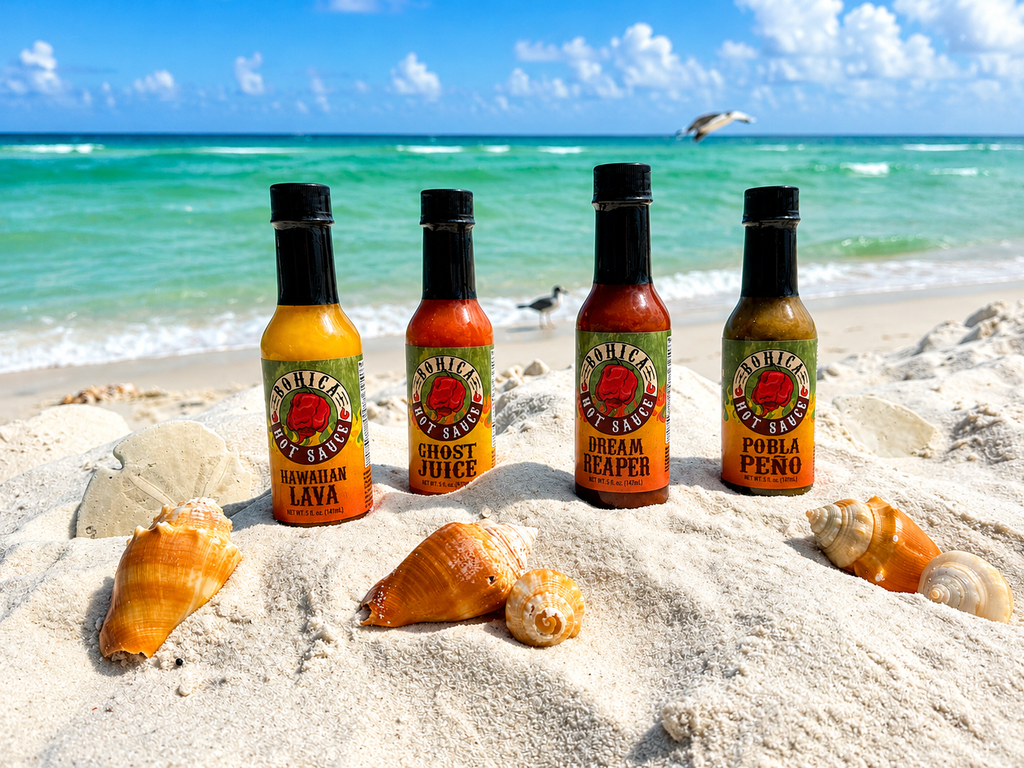 The Bohica Hot Sauce FULL SET 4-Pack