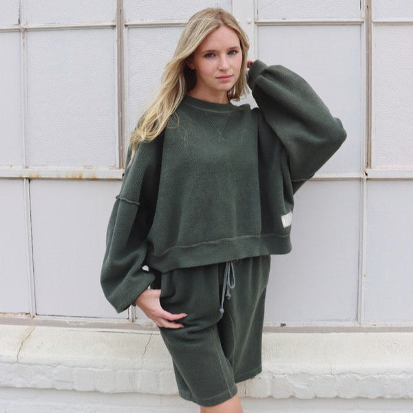 Sophie Organic Cotton Sweatshirt – Ivy