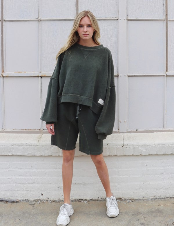 Sophie Organic Cotton Sweatshirt – Ivy