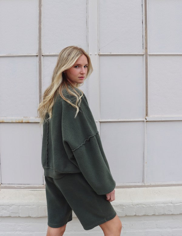 Sophie Organic Cotton Sweatshirt – Ivy